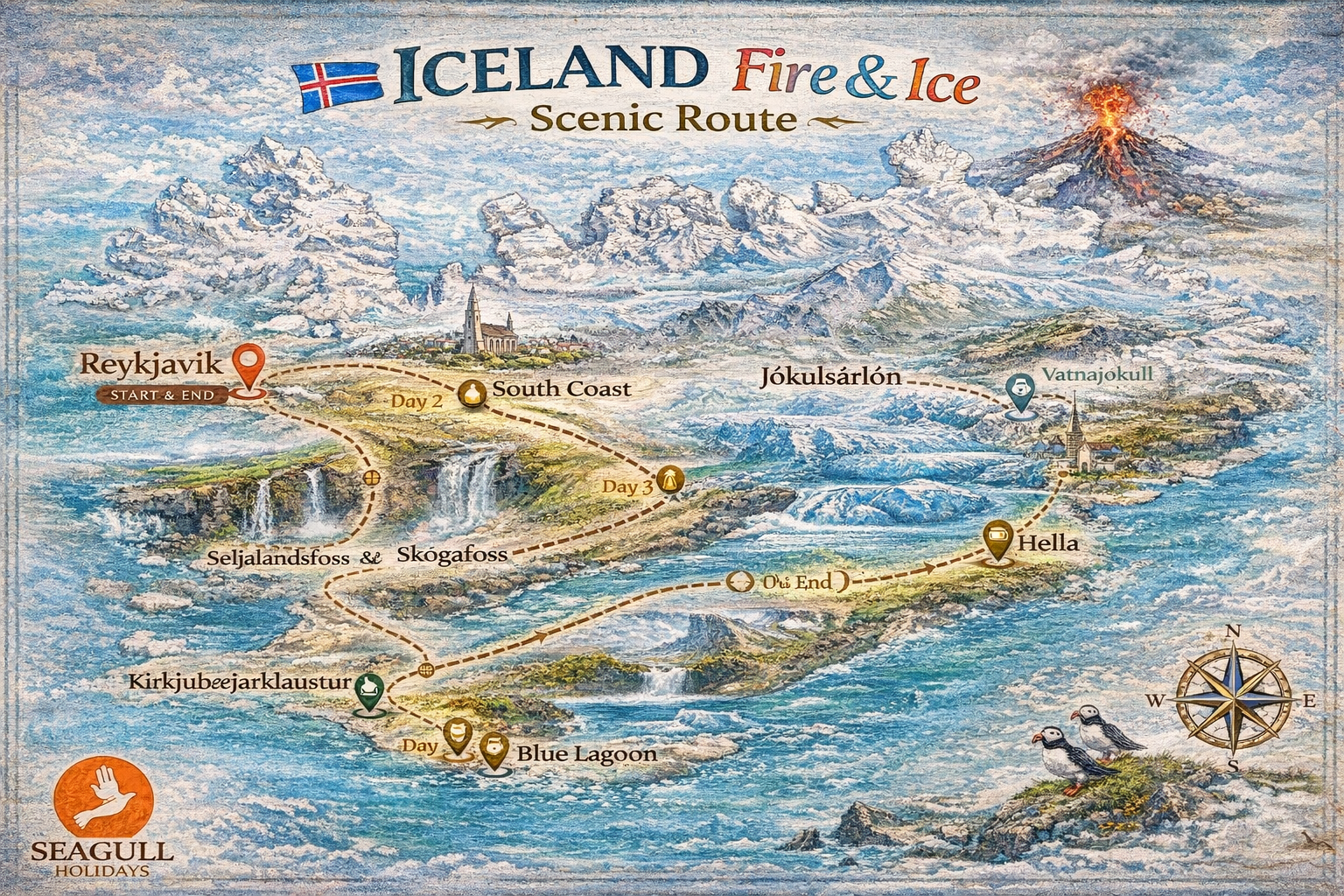 iceland map