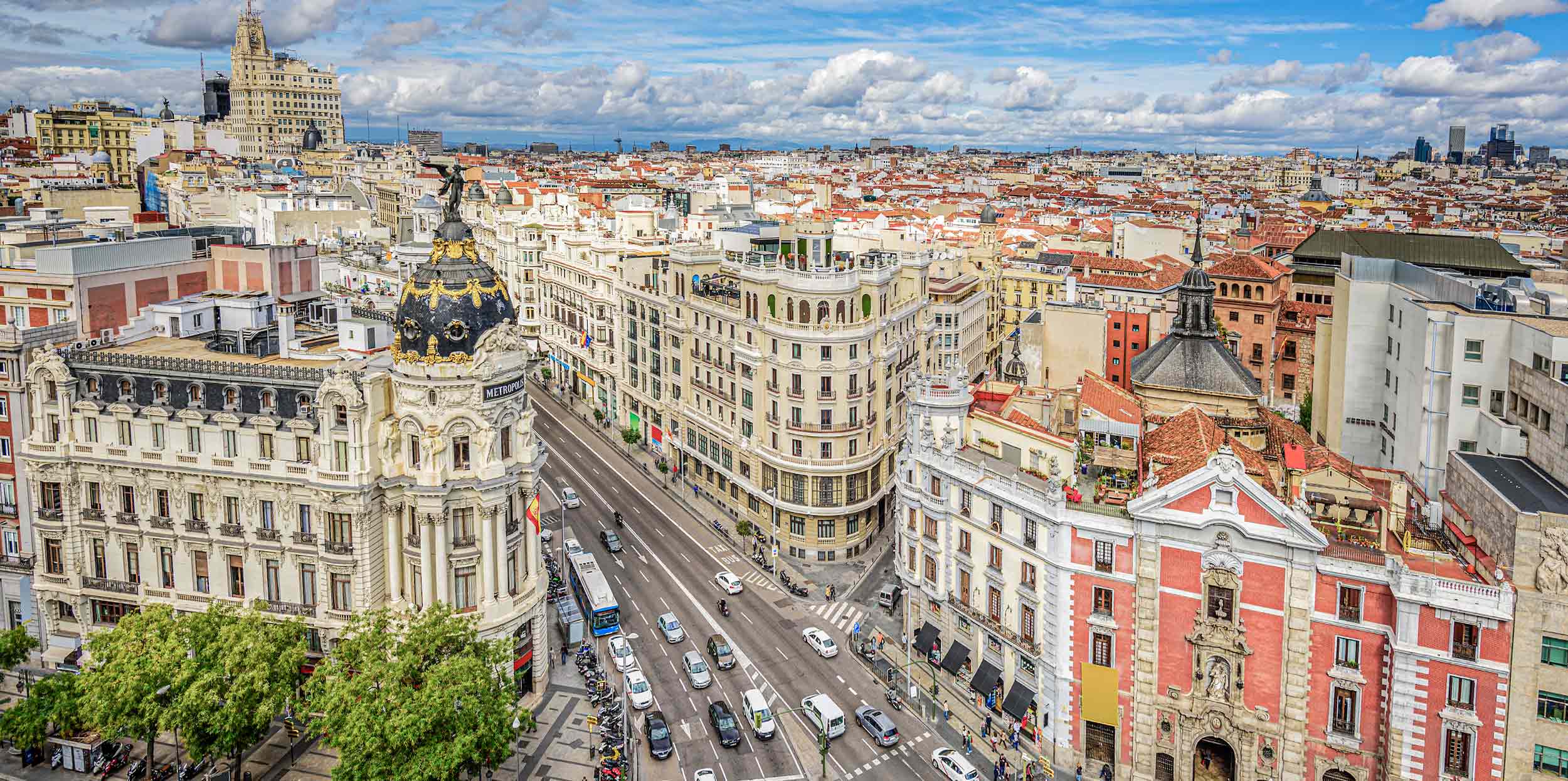 Beautiful Spain Travel Destination with Historic Landmarks
