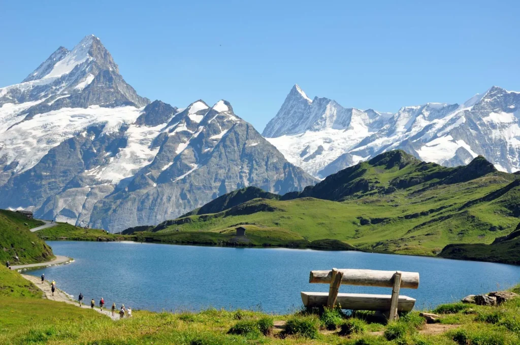 Swiss Alps Mountain Landscape in Switzerland Tour Package
