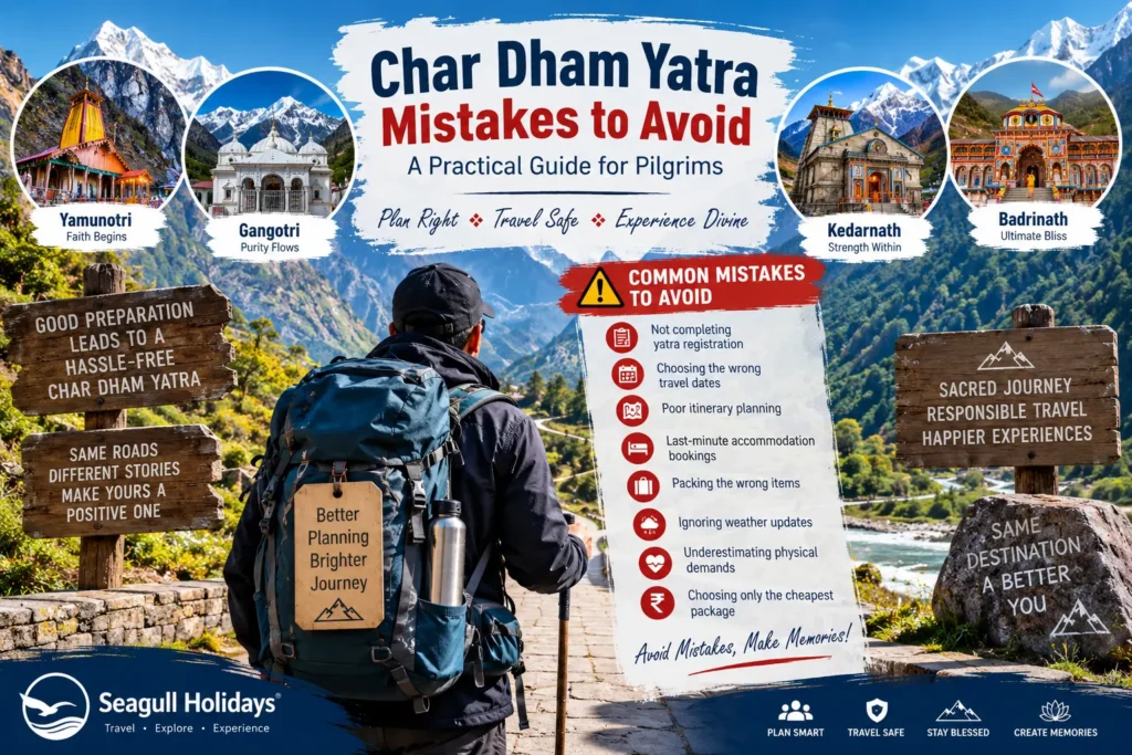 Char Dham Yatra mistakes to avoid for first-time pilgrims